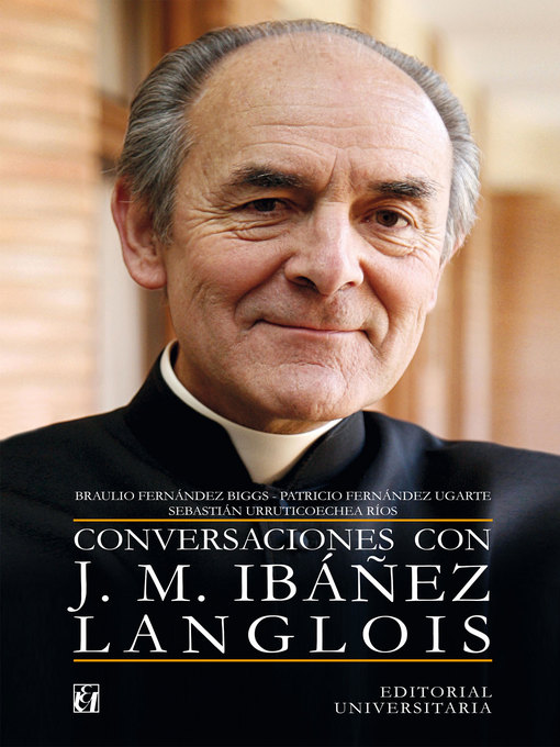 Title details for Conversaciones con J.M.Ibáñez Langlois by Braulio Fernández Biggs - Available